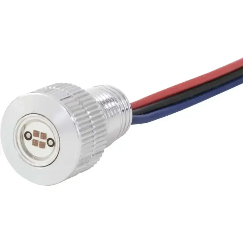 BAGGERNATION BOLTS-BRK-S Lightning Bolts Red Led Silver