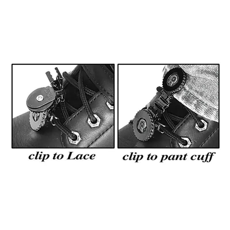 Clips For Laced Boots Bones/Skull - RYDER CLIPS