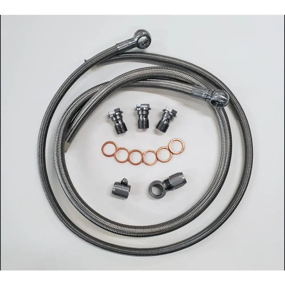 Borgeson Features Banjo Type Hose Fitting Power Steering Hose 925133 - Kit