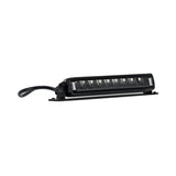 Black LED light bar single row straight 10in for Borne Off-Road vehicles