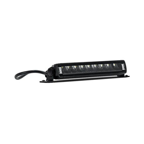 Black LED light bar single row straight 10in for Borne Off-Road vehicles