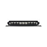 Black LED light bar single row straight for off-road trucks and SUVs
