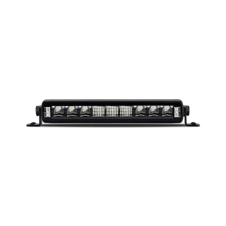 Black LED light bar single row straight for off-road trucks and SUVs