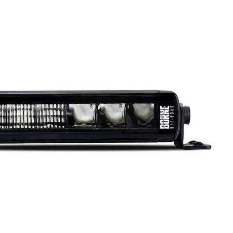Black off-road LED light bar single row straight for Borne Off-Road Light Bar Single Row Straight 10in