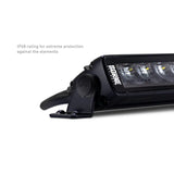 Black LED Light Bar Single Row Straight for Borne Off-Road Light Bar Single Row Straight 10in