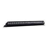 Black LED light bar single row straight from Borne Off-Road Light Bar Single Row Straight 20