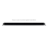 Black light bar with mounting brackets for Borne Off-Road Light Bar Single Row Straight 30in