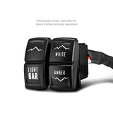 Borne Off-Road Light Bar Wire Harness For 30-50in - Lights