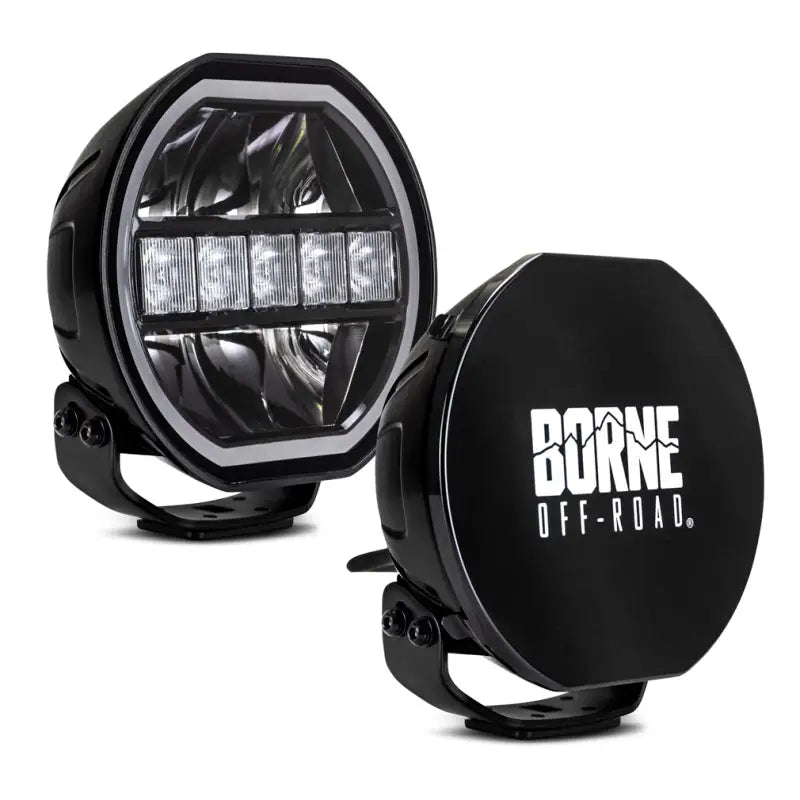 Borne Off-Road Light (Kit of 2) 7in Round - Lights