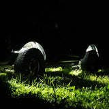 Trailer chassis with tires for Borne Off-Road Rock Light Kit long harness RV parts & accessories