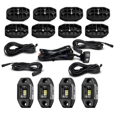 Rock light kit with short harness for RV parts & accessories from Borne Off-Road