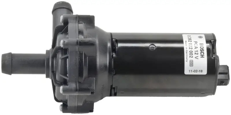 Black Bosch electric water pump for efficient water flow in your systems