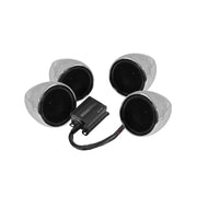 Boss Audio MC470B Boss Audio Systems Motorcycle Speaker Amplifier/ Bluetooth/ 3in Speakers Pair- Chrome