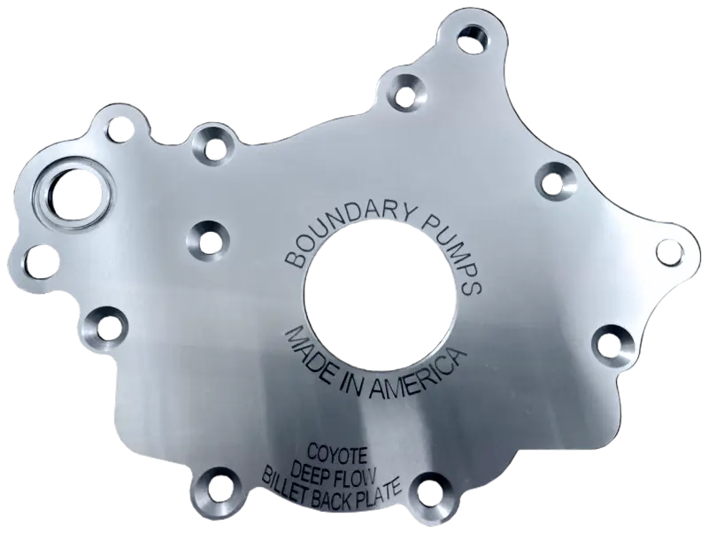 Boundary 15 + Ford Coyote (All Types) V8 Oil Pump Assembly Billet Vane Ported MartenWear Treated Gear - Truck &