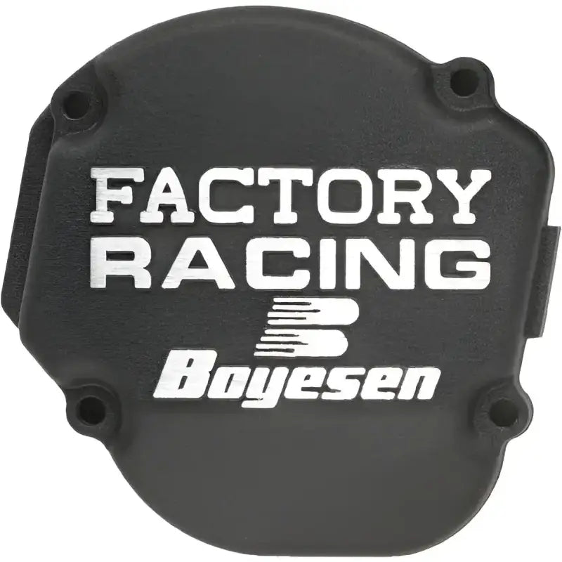 BOYESEN Factory Racing Ignition Cover Black for Powersports