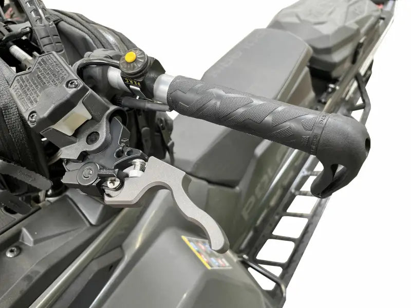 BPBLH120-GR Spg Adjustable Heated Brake Lever Graphite Pol - RV and Auto Parts