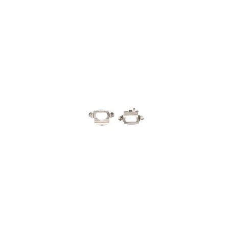 Silver metal brackets from BRACKET-LHS-04 ODX Inst for reliable support