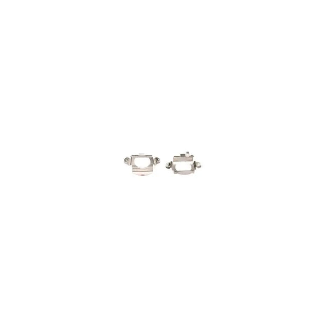 Silver metal brackets from BRACKET-LHS-04 ODX Inst for reliable support
