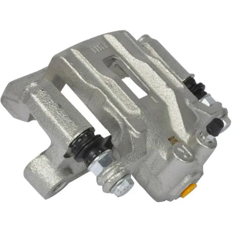 Silver brake caliper OE replacement with installation hardware for easy fit