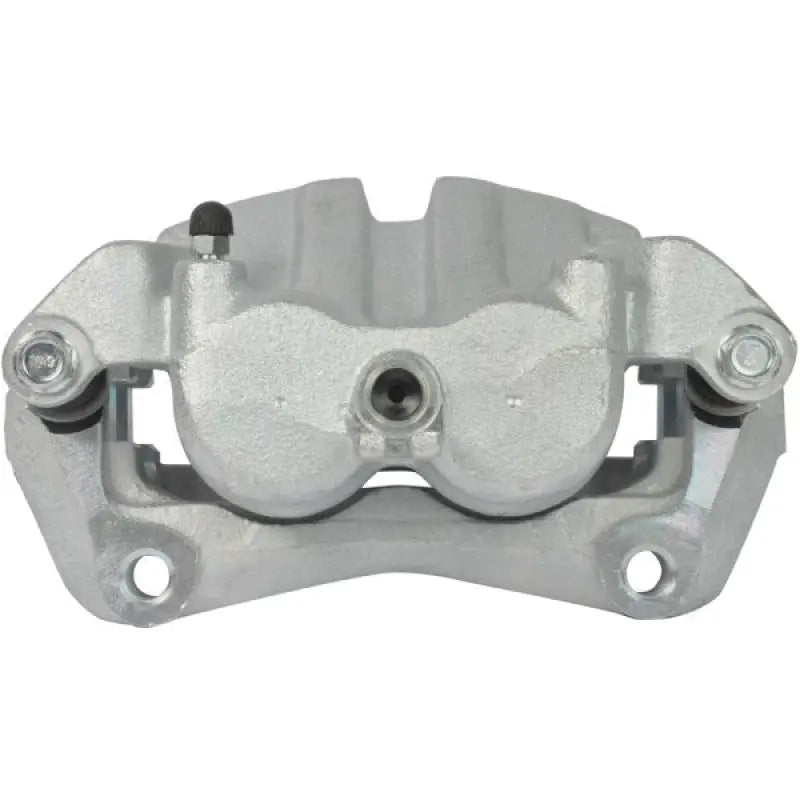 Silver brake caliper OE replacement with installation hardware for easy fitment