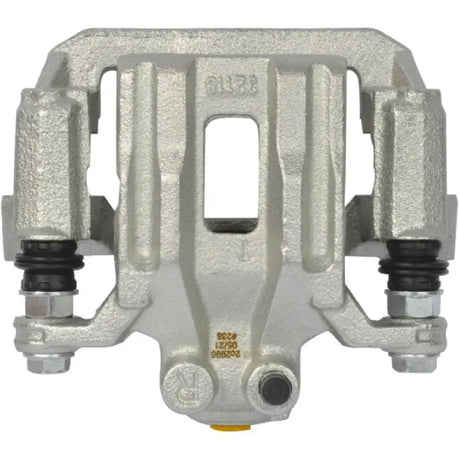 Silver brake caliper OE replacement with installation hardware for easy fitting