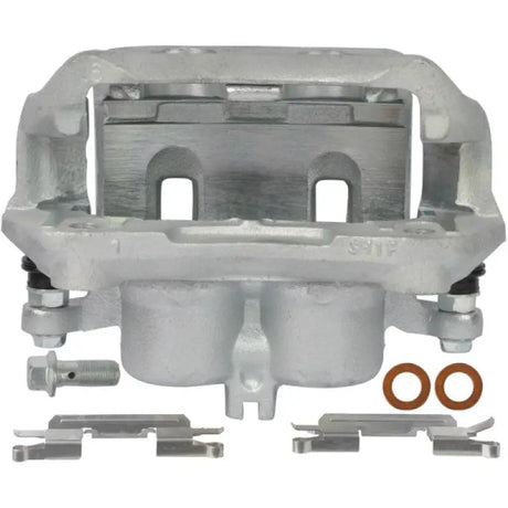 Silver brake caliper oe replacement with hardware for easy installation