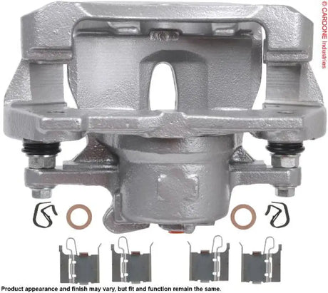 Brake Caliper OE Replacement; Remanufactured; Exclusive Weatherproof Coating; With Installation Hardware/ Mounting