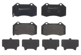 Brake Pad FMSI Number D1379-9074; Low-Metallic; Set Of 4 - RV and Auto Parts
