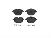 Brake Pad FMSI Number D1473-8672; Low-Metallic; Set Of 4; With Hardware - RV and Auto Parts