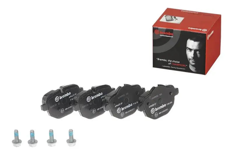 Brake Pad FMSI Number D1473-8672; Low-Metallic; Set Of 4; With Hardware - RV and Auto Parts
