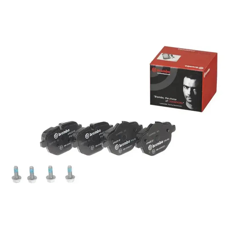 Brake Pad FMSI Number D1473-8672; Low-Metallic; Set Of 4; With Hardware - RV and Auto Parts