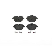 Brake Pad FMSI Number D1473-8672; Low-Metallic; Set Of 4; With Hardware - RV and Auto Parts