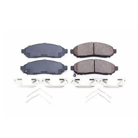Brake Pad FMSI Number D1548; Ceramic Pads; Set Of 4; With Premium Stainless Steel Hardware - Truck & Automotive