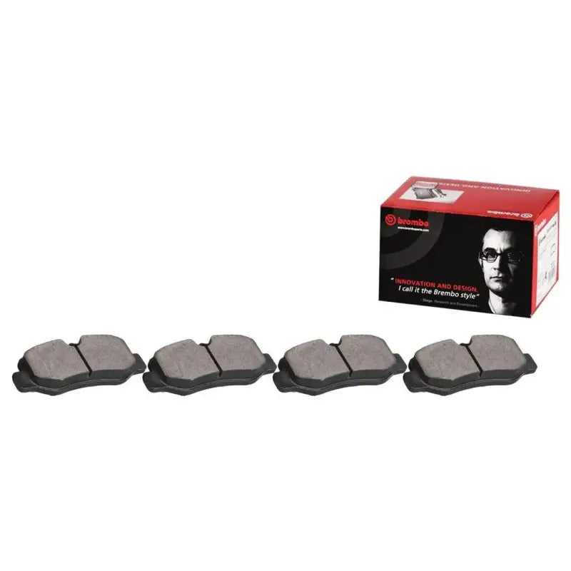 Brake Pad FMSI Number D1681-8911; Ceramic; Set Of 4; With Hardware/ Brake Caliper Screws - RV and Auto Parts