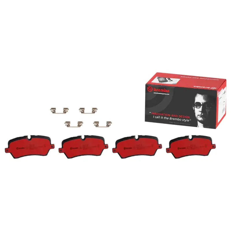 Brake Pad FMSI Number D1692-8919; Ceramic; Set Of 4; With Hardware - Truck & Automotive