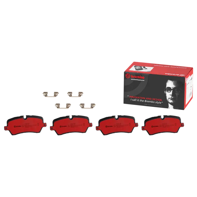 Brake Pad FMSI Number D1692-8919; Ceramic; Set Of 4; With Hardware - Truck & Automotive