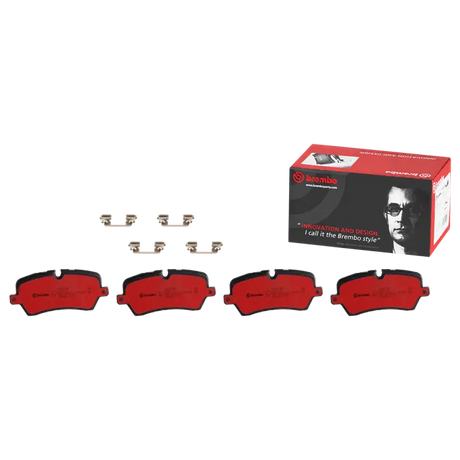 Brake Pad FMSI Number D1692-8919; Ceramic; Set Of 4; With Hardware - Truck & Automotive
