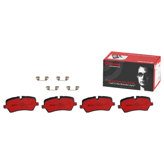 Brake Pad FMSI Number D1692-8919; Ceramic; Set Of 4; With Hardware - Truck & Automotive