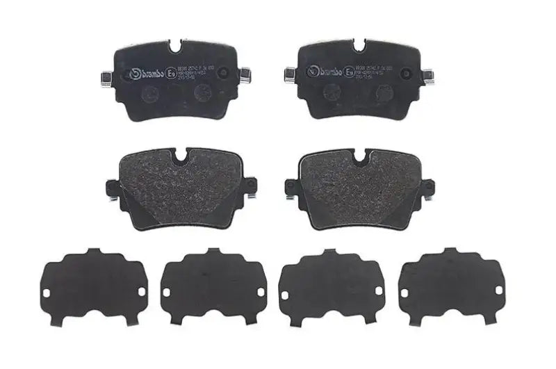Brake Pad FMSI Number D1753-8981; Low-Metallic; Set Of 4 - Truck & Automotive