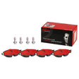 Brake Pad FMSI Number D1760-8989; Ceramic; Set Of 4; With Brake Caliper Screws - RV and Auto Parts