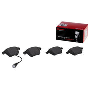 Brake Pad FMSI Number D1760-8989; Ceramic; Set Of 4; With Hardware/ Brake Caliper Screws - RV and Auto Parts