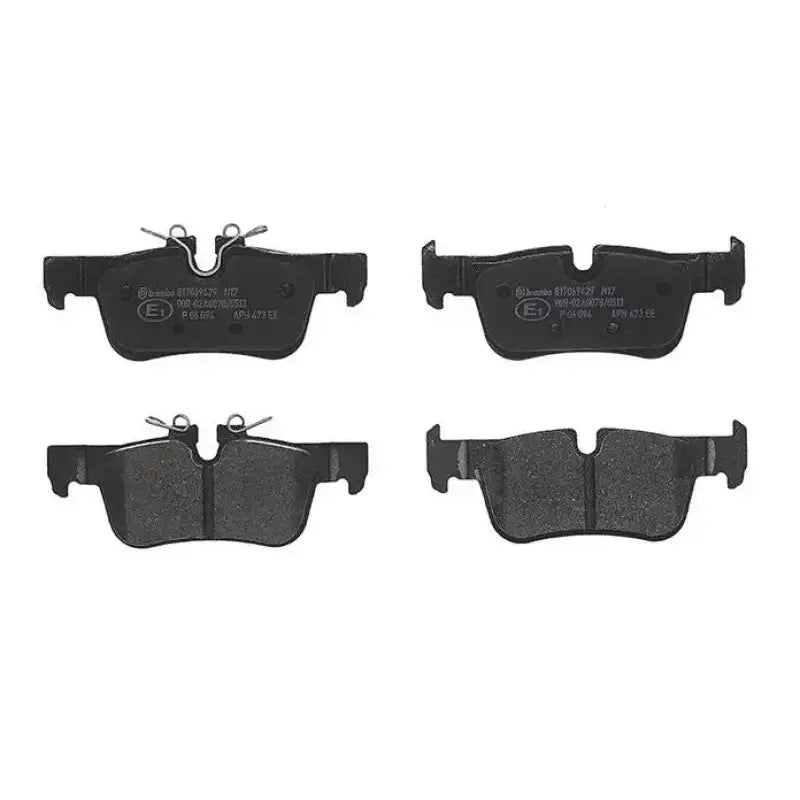 Brake Pad FMSI Number D1762-8993; Low-Metallic; Set Of 4 - Truck & Automotive