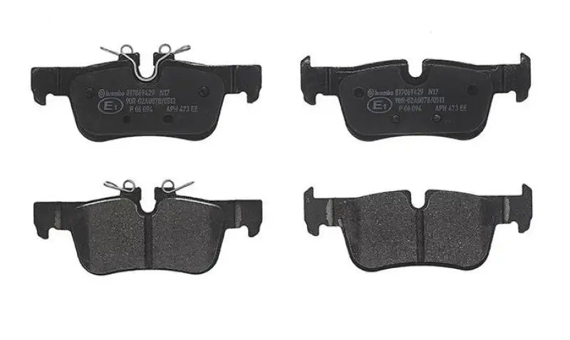 Brake Pad FMSI Number D1762-8993; Low-Metallic; Set Of 4 - Truck & Automotive