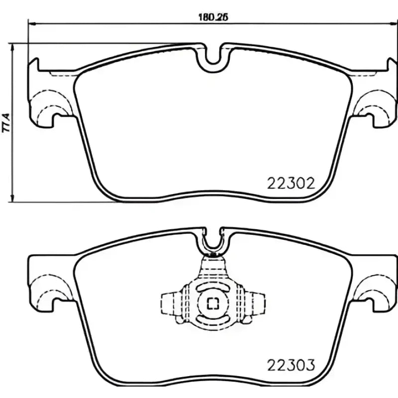 Brake Pad FMSI Number D1861-9090; Ceramic; Set Of 4 - RV and Auto Parts