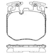 Brake Pad FMSI Number D1868-9098; Low-Metallic; Set Of 4 - Truck & Automotive