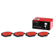 Brake Pad FMSI Number D1886-9114; Ceramic; Set Of 4; With Hardware - RV and Auto Parts