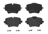 Brake Pad FMSI Number D1892-9120; Low-Metallic; Set Of 4; With Caliper Screws - Truck & Automotive