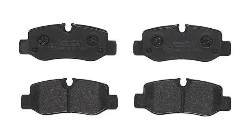 Brake Pad FMSI Number D1893-9121; Low-Metallic; Set Of 4 - RV and Auto Parts