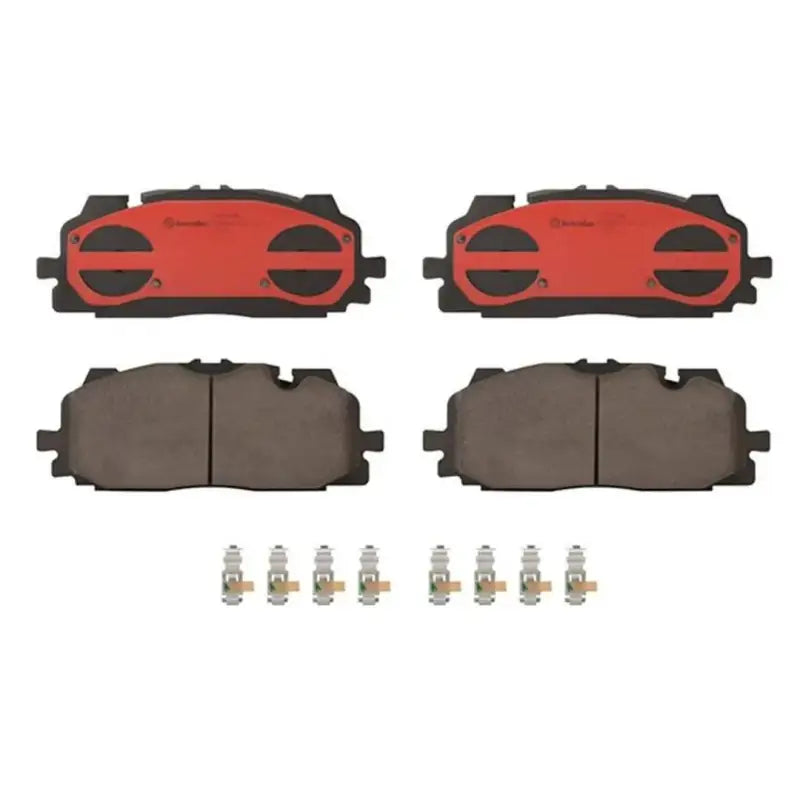 Brake Pad FMSI Number D1894-9122; Ceramic; Set Of 4; With Hardware - RV and Auto Parts