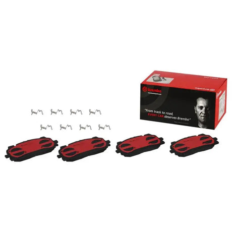 Brake Pad FMSI Number D1894-9122; Ceramic; Set Of 4; With Hardware - RV and Auto Parts
